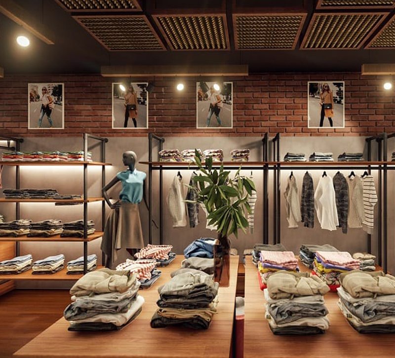 Luxury showroom styling